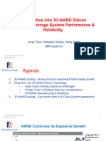 A Deep Dive Into 3D-NAND Silicon Linkage To Storage System Performance & Reliability