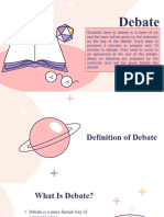3 - Debate