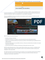 Adobe Premiere 2020 - Aula 2 - Atividade 4 Como Trabalhar Com Marcadores - Alura - Cursos Online de Tecnologia