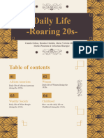 Daily Life - Roaring 20s