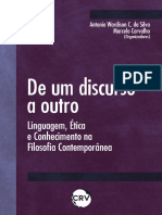 E-Book - de Um Discurso A Outro - Linguagem - Ética e Conhecimento Na Filosofia Contemporânea