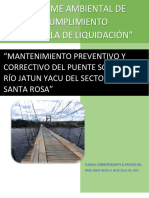 Planilla de Liquidación Puente..