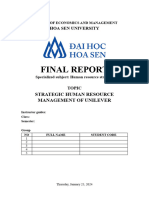 Group 4 - Final Report SRHM