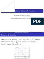 Programación y Métodos Numéricos.: Héctor Andrés Granada Díaz