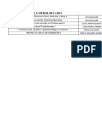 Horario Trayecto II Pensum Viejo Tramo II 2023