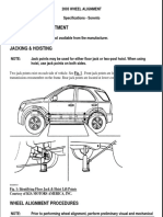 2003 Wheel Alignment