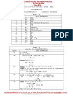 SSLC April 2023 Maths Key Em-1