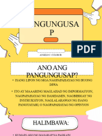 Mga Uri NG Pangungusap