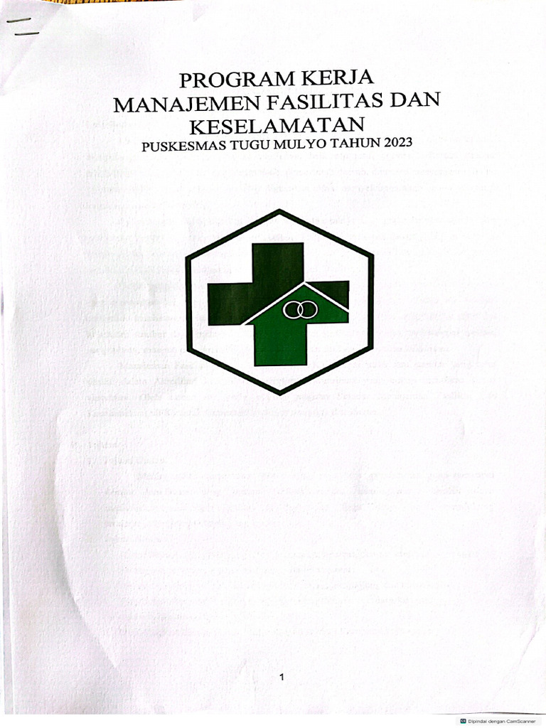 Program Kerja MFK | PDF