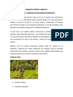 Peligros y Riesgos en Sectores Económicos