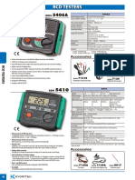 Kyoritsu 5406A Datasheet