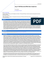 Jove Protocol 51709 Next Generation Sequencing of 16s Ribosomal Rna Gene Amplicons