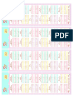 Calendários Marca Página Fofura 2024