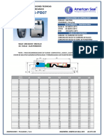 Ficha Tecnica para Sellos Mecanico Tipo As Pb07 Rev 2018