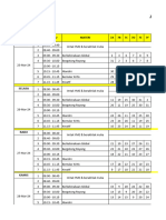 Jadwal Penumbuhan Budi Pekerti