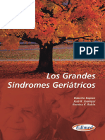 Los grandes sindromes geriatricos  - kaplan