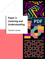 Gcse 2024 Paper 2 Listening Teacher Guide