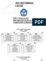 Jadwal Piket Kebersihan