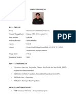 Contoh Curriculum Vitae