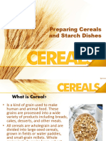 New Preparing Cereals