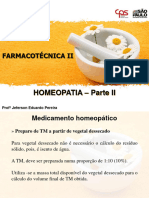 Aula - Homeopatia Manipulação - Parte II