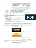 I. Objectives: A. Content B. Performance C. Learning