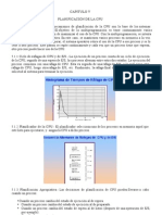 Planificacion de Cpu