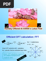 Efficient DFT Calculation