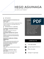 CV Diego Aguinaga