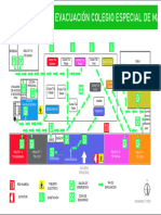 Diagrama de Evacuación Colegio Especial de María