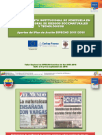 Taller DIPECHO Quito 2015