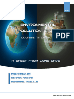 Pollution Studies Main Sheets