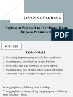 Kasanayan Sa Pagbasa Module 5