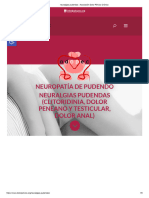 Neuralgias Pudendas - Asociación Dolor Pélvico Crónico