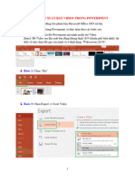 Huong Dan Xuat Ban Video Trong Powerpoint