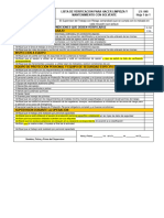 Lista de Verificación-048 para Hacer Limpieza y Mantenimiento Con Solvente