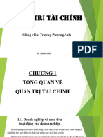 Quan Tri Tai Chinh - 2022
