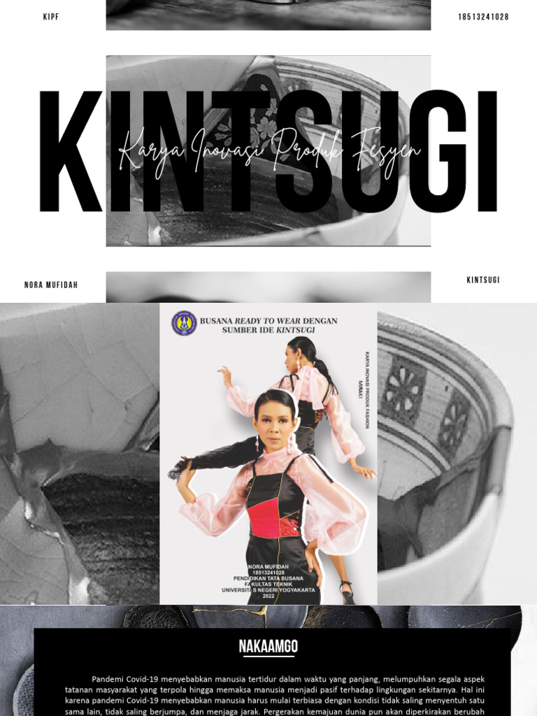 Karya Inovasi Produk Fashion Kintsugi Pdf