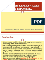 Sejarah Keperawatan Indonesia
