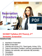 Reservation