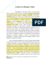 Texto 1 El desarrollo de la Biología Celular 