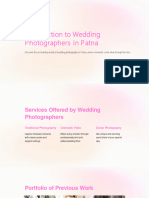 Introduction To Wedding Photographers in Patna