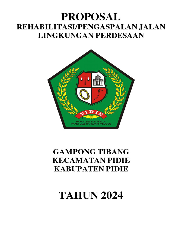 Proposal normalisasi sungai pdf