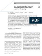 Comparative Plasma Nitrocarburizing of AISI 316L and AISI 304 Steels Using A Solid Carbon Active Screen - Differences in The Developing Microstructures