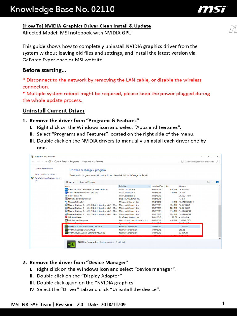 10015790@2018 1122 0320 178429@kb - 02110 en | PDF | Installation ...