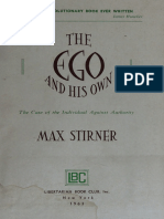 1963 - 396 Max Stirner - The Ego and His Own