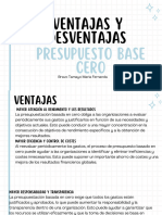 Ventajas y Desventajas Del Presupuesto Base Cero