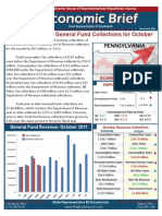 Rep. Evankovich November 2011 Economic Brief