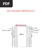 8085 Pin Diagram - pptx422