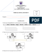 Third Quarter Assessment With Tos